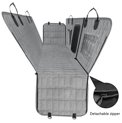 Detachable Pet Car Seat Cover – Waterproof, Non-Slip Dog Car Mat