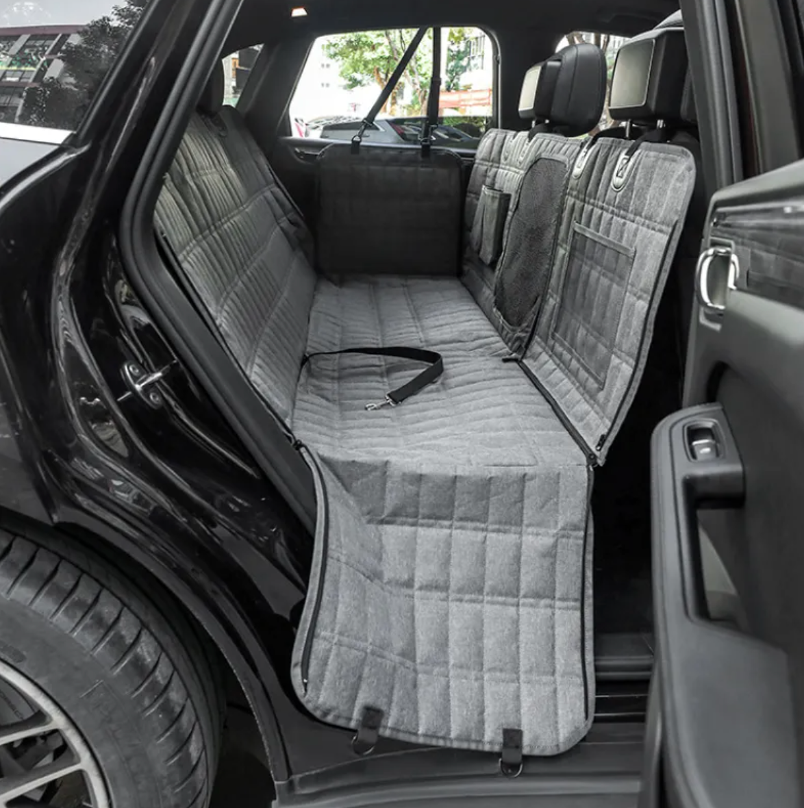 Detachable Pet Car Seat Cover – Waterproof, Non-Slip Dog Car Mat