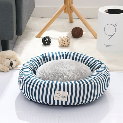 Cozy Pet Nest Bed – Warm, Soft Calming Bed for Dogs & Cats