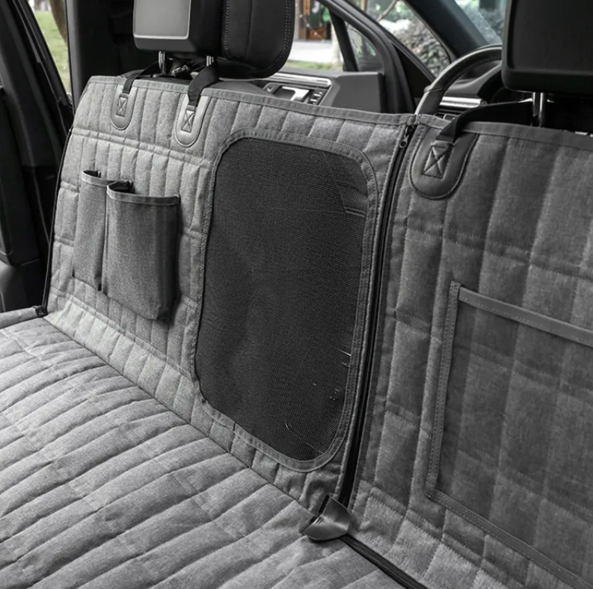 Detachable Pet Car Seat Cover – Waterproof, Non-Slip Dog Car Mat