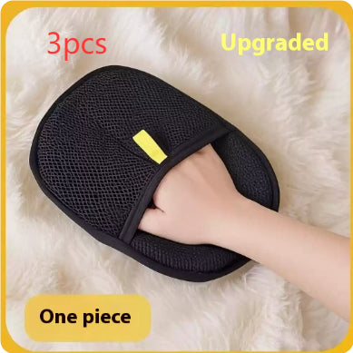 Pet Grooming Glove – Deshedding & Massage Mitt for Dogs & Cats