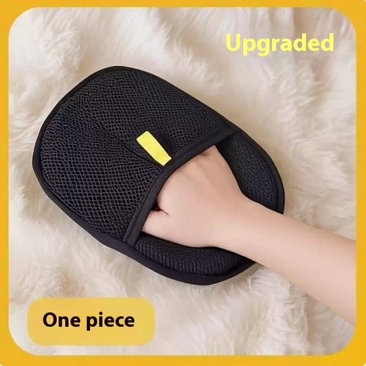 Pet Grooming Glove – Deshedding & Massage Mitt for Dogs & Cats