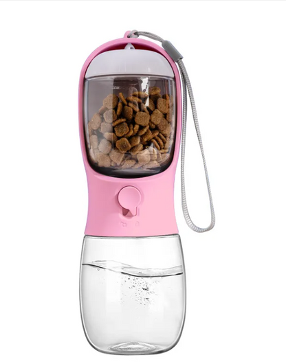 Portable Dog Water Bottle – Leak-Proof, BPA-Free Travel Dispenser