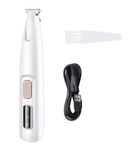 Pet Paw Trimmer with LED Light – Safe, Quiet Nail Grinder for Dogs & Cats