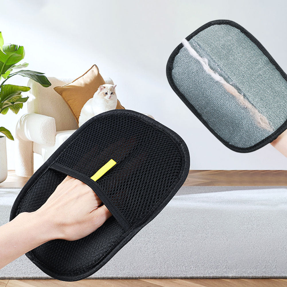 Pet Grooming Glove – Deshedding & Massage Mitt for Dogs & Cats