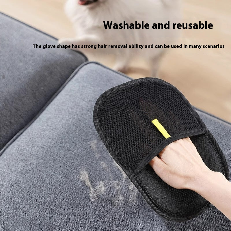 Pet Grooming Glove – Deshedding & Massage Mitt for Dogs & Cats